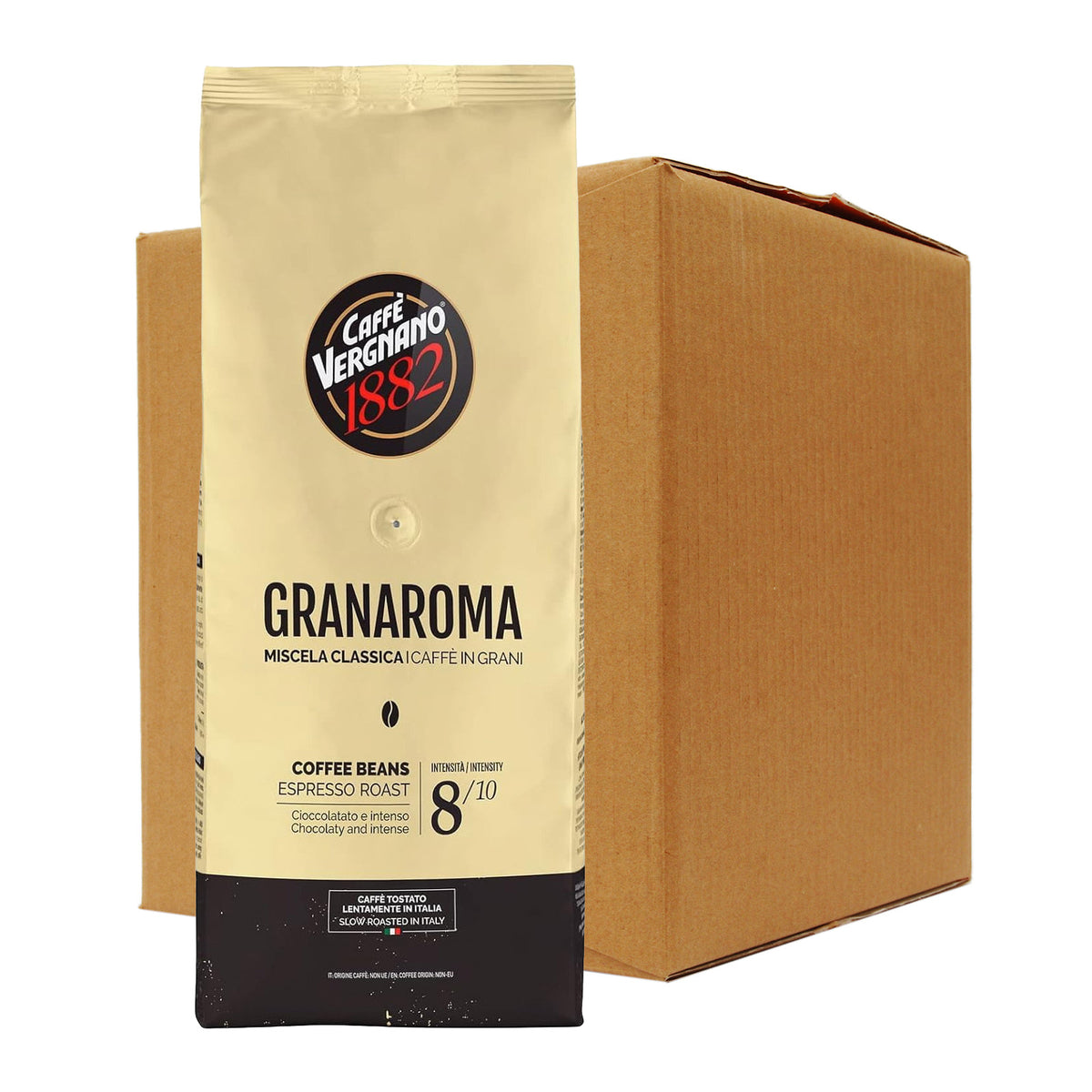 Caffè Vergnano Gran Aroma Coffee Beans 6x1kg