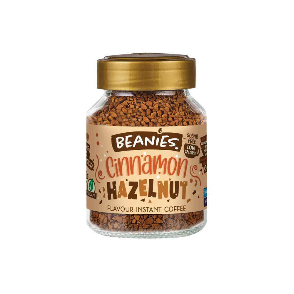 Beanies Cinnamon Hazelnut Instant Coffee Jar 50g