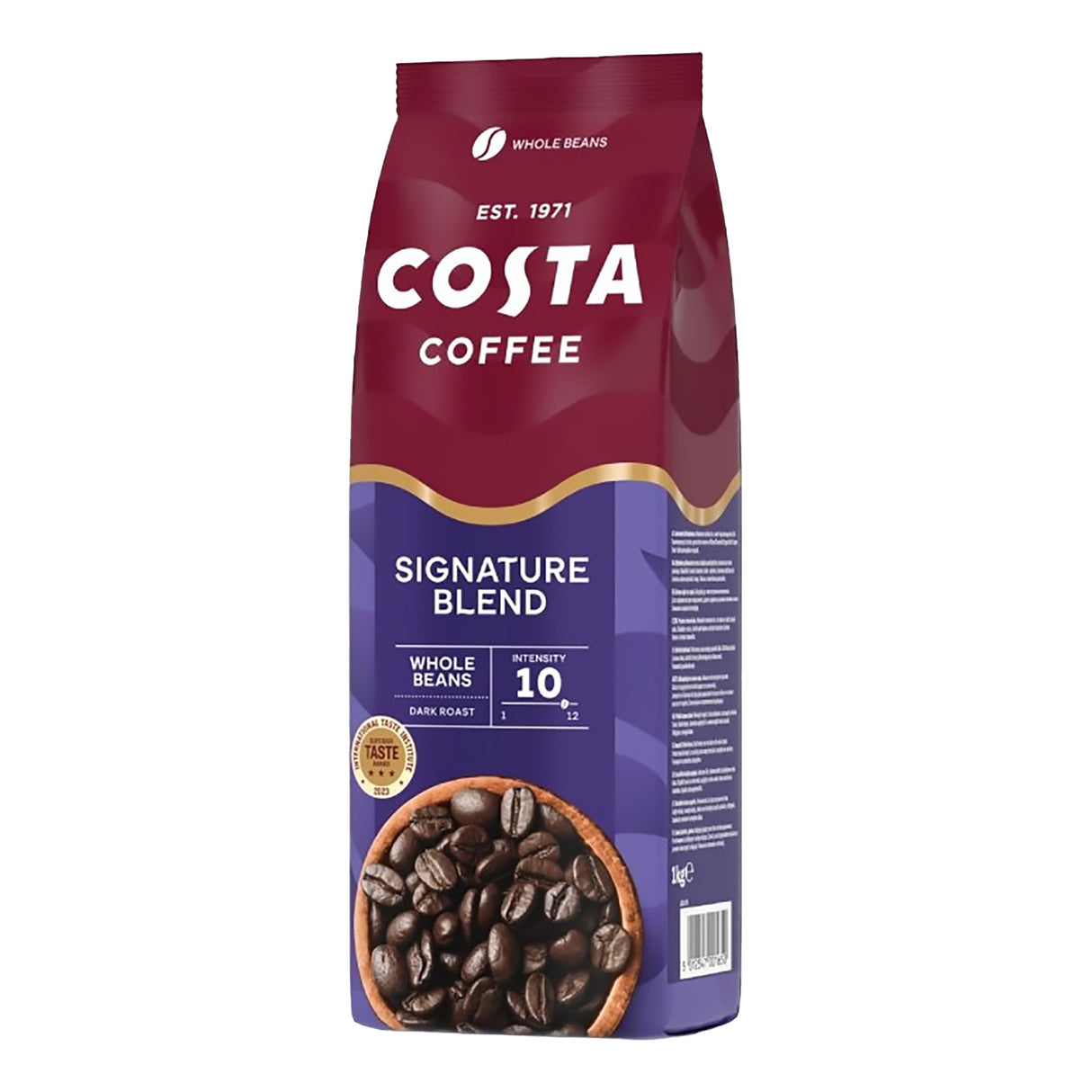 Costa Mocha Italia Dark Roast Coffee Beans Case 1kg