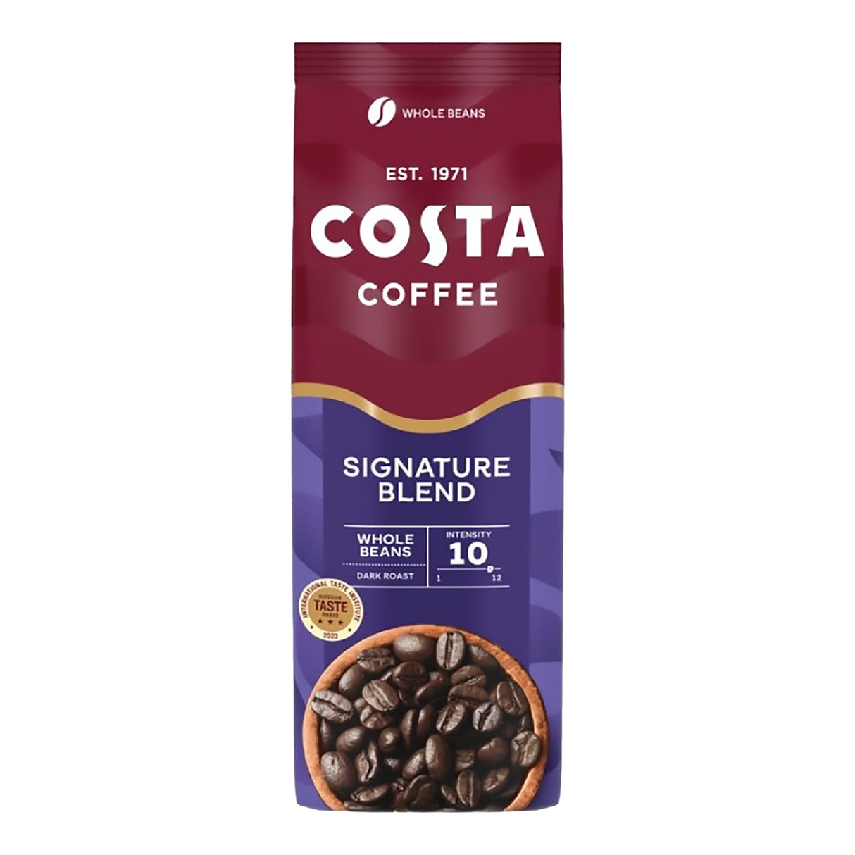 Costa Mocha Italia Dark Roast Coffee Beans Case 1kg