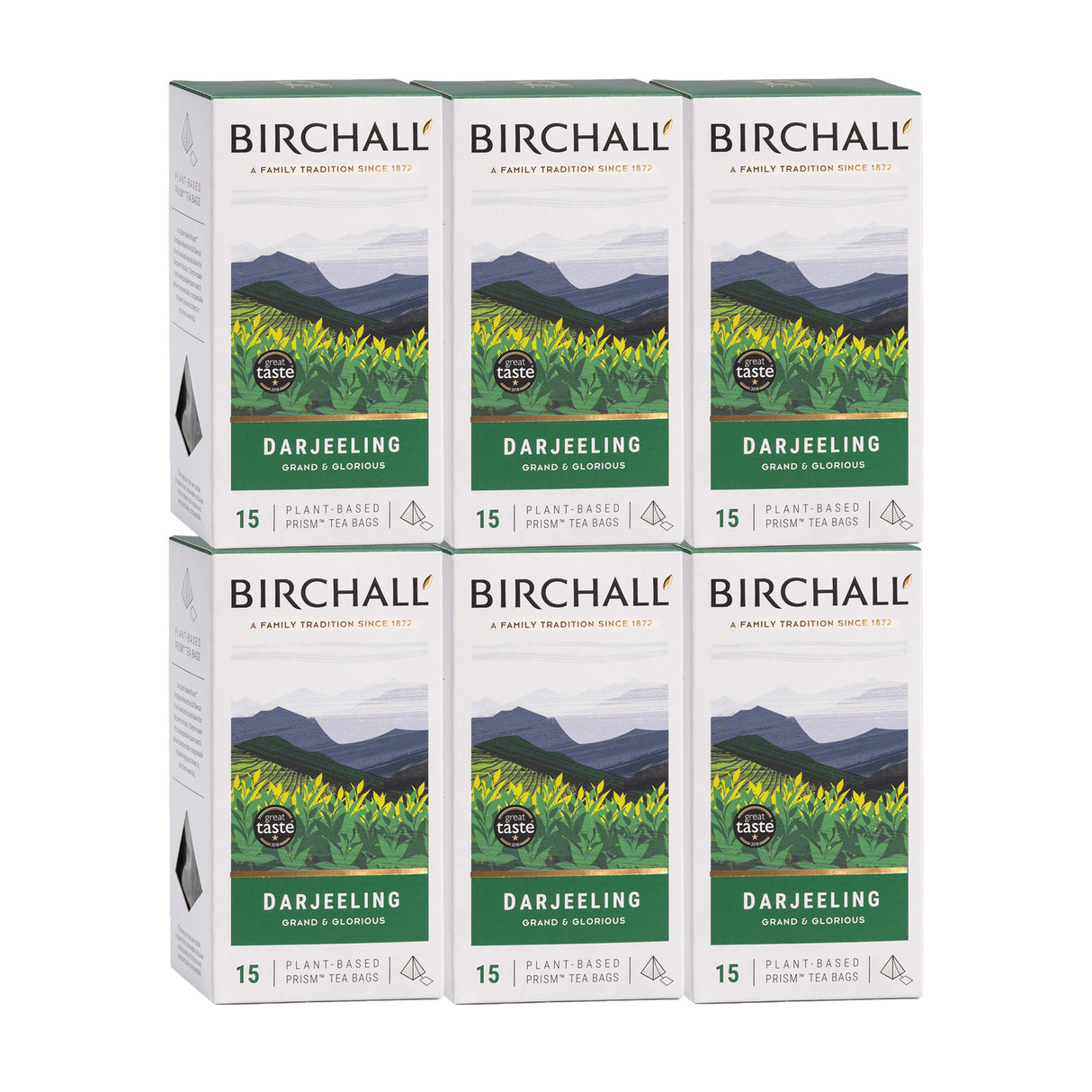 Birchall Darjeeling Prism Tea Bags 6x15