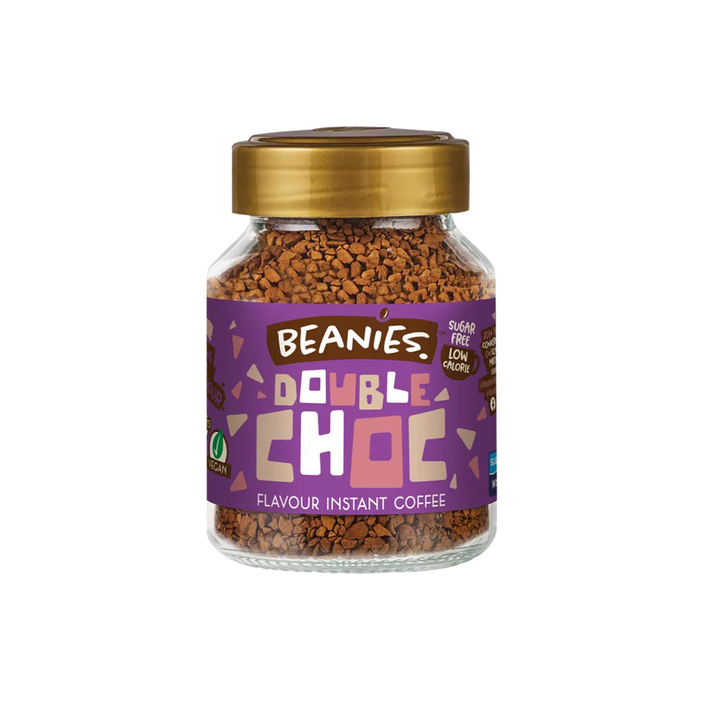 Beanies Double Chocolate Instant Coffee Jar 50g