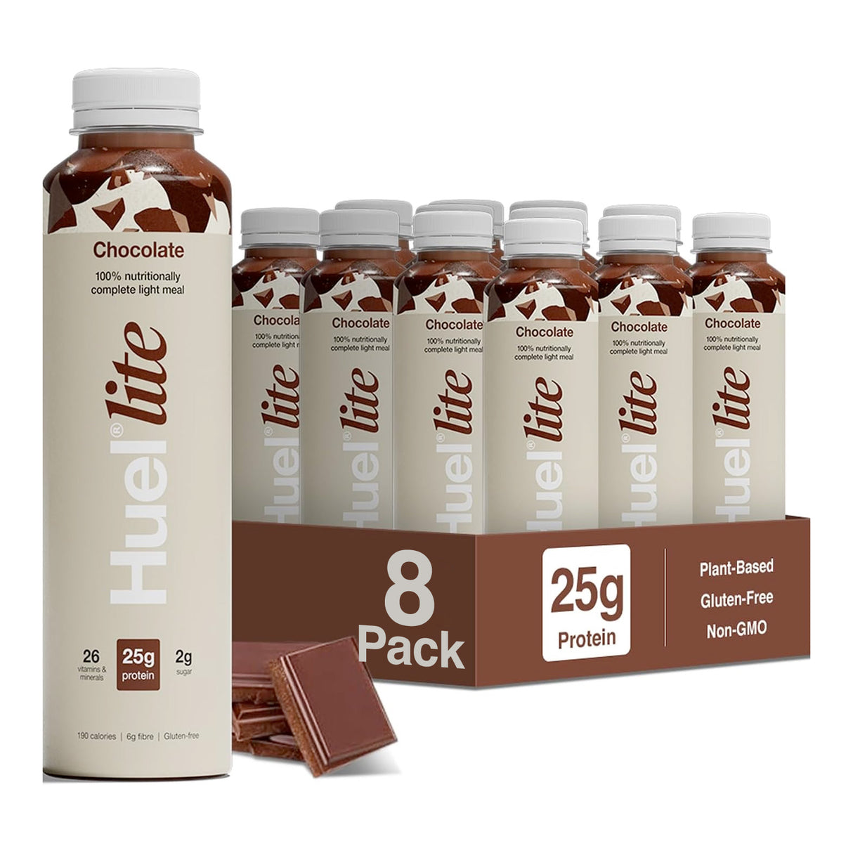 Huel Lite Ready To Drink Chocolate Case 8x500ml