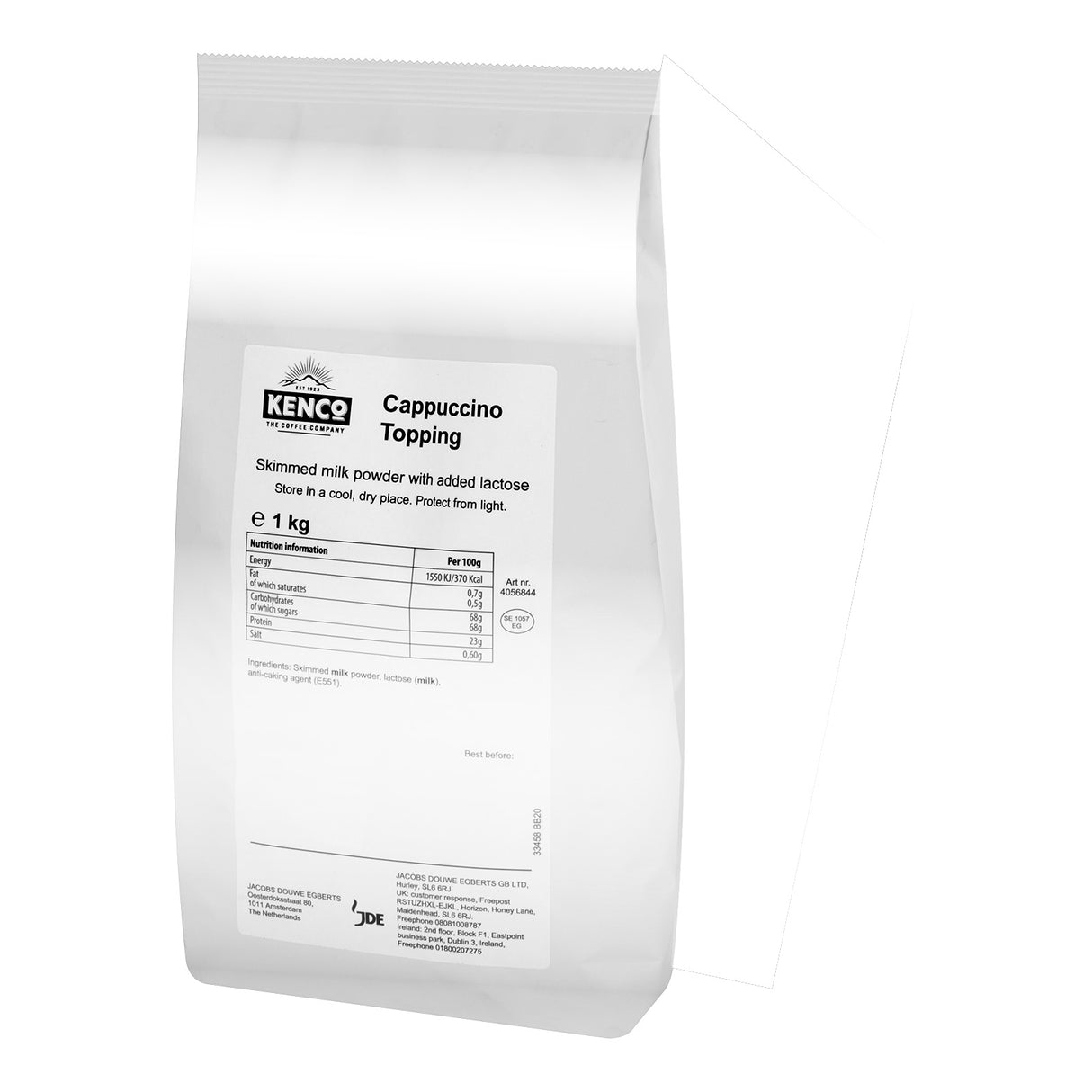 Kenco Cappuccino Topping 1x1kg