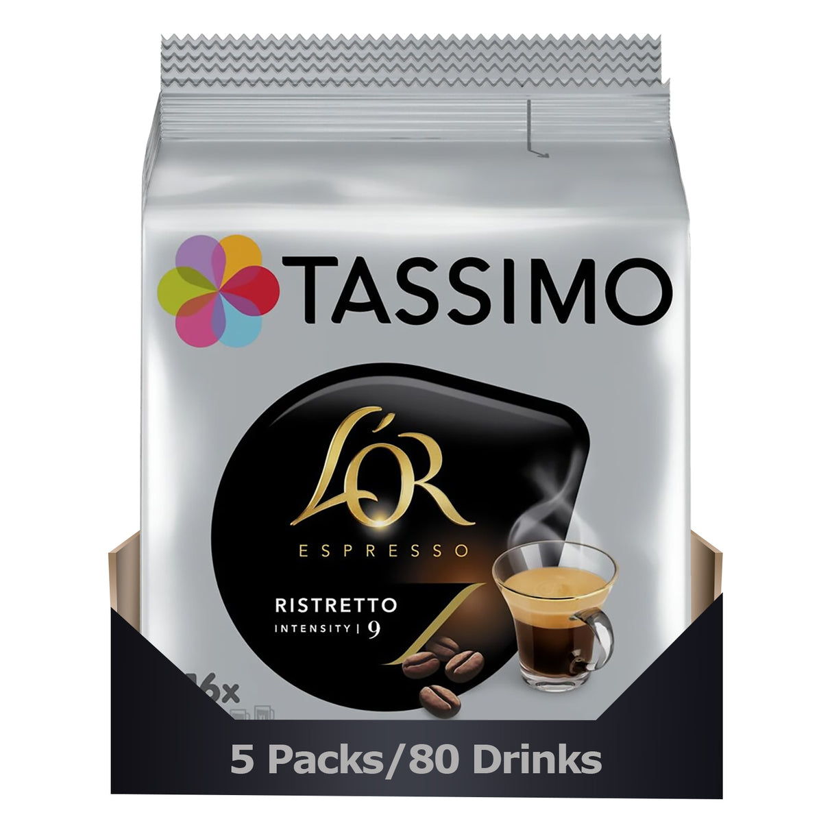 Tassimo L'OR Espresso Ristretto Coffee Pods Case