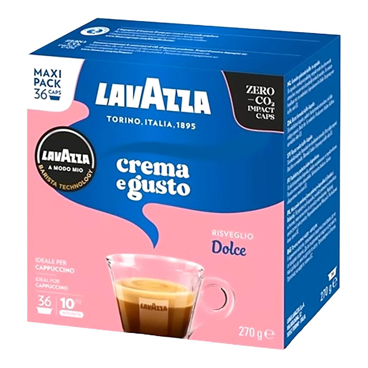 Lavazza Crema e Gusto coffee capsule box