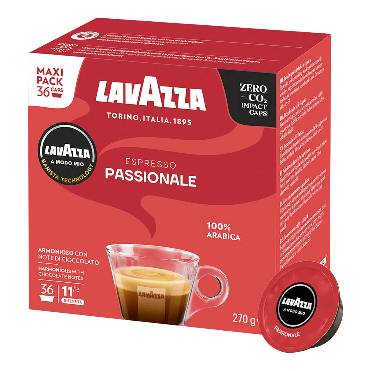 Lavazza Espresso Passionale 36 coffee capsules