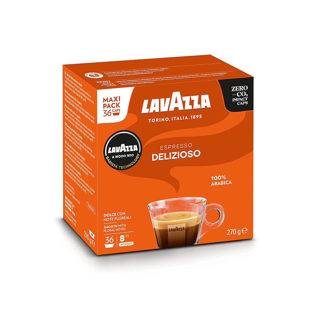 Lavazza A Modo Mio Espresso Delizioso Coffee Pods 3 x 36