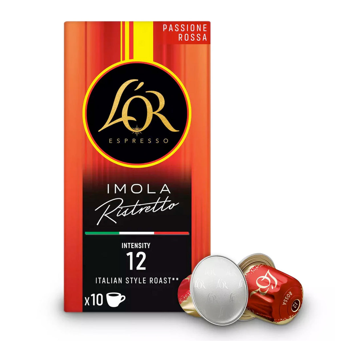 L'OR Ristretto Passoine Coffee Capsules 10x10 Nespresso Compatible