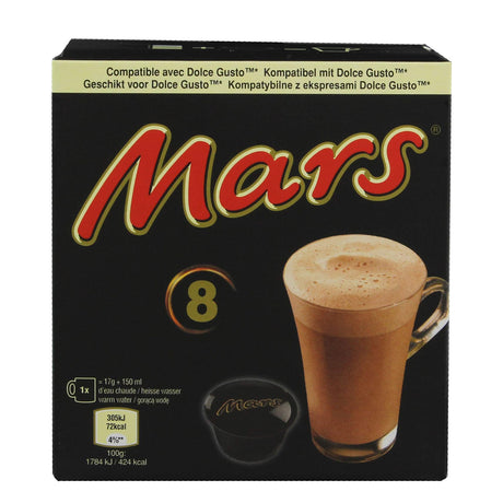 Dolce Gusto Compatible Mars Hot Chocolate Pods - Case