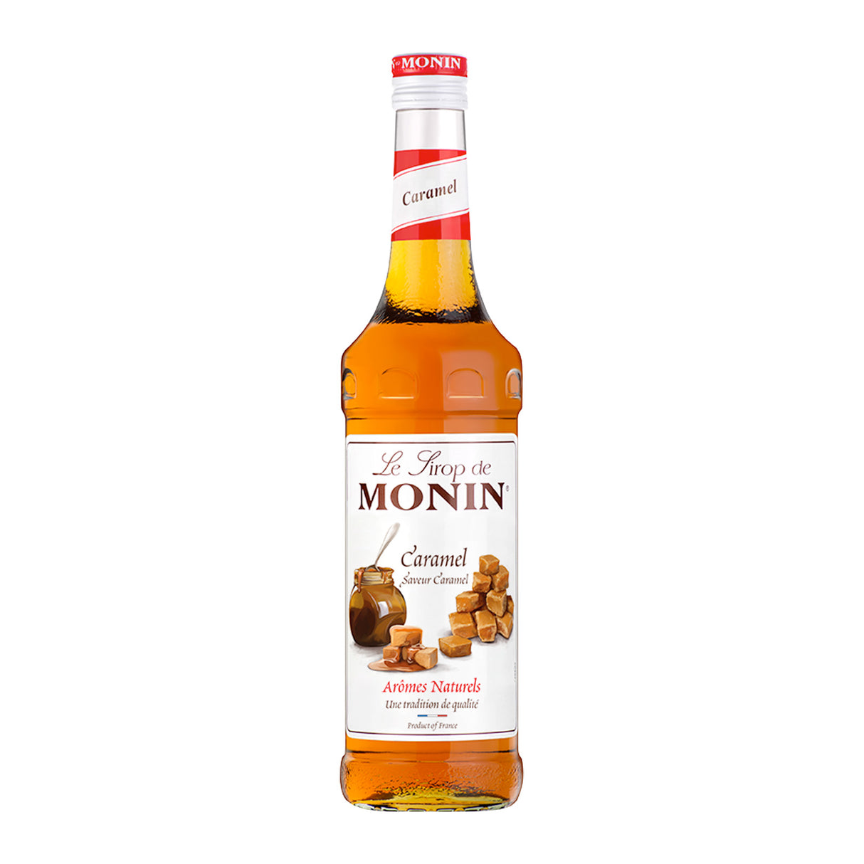 Monin Caramel Syrup 1L Glass Bottle