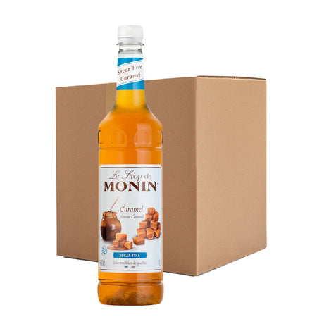 Monin Sugar Free Caramel Syrup 6x1L