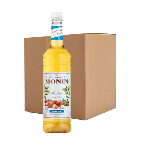 Monin Sugar Free Hazelnut Syrup 6x1L