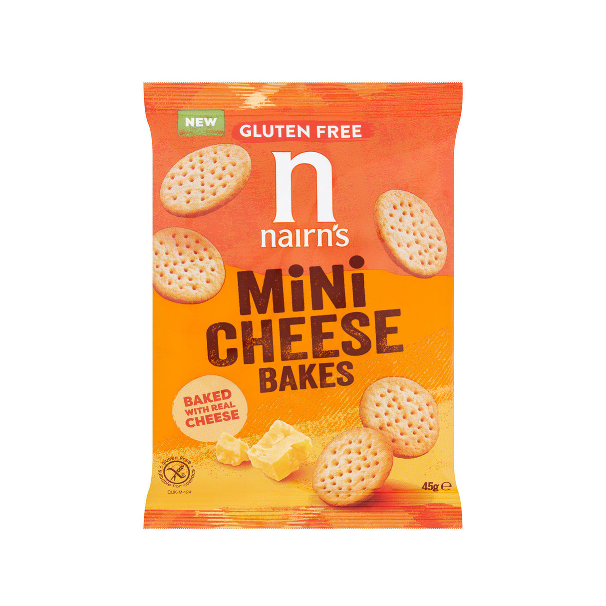 Nairn's Gluten Free Mini Cheese Bakes 14x45g