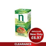 Nairn's Organic Scottish Oatcakes Case of 12x250g BBE: 05/02/24