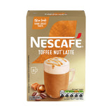 Nescafe Gold Toffee Nut Latte Instant Coffee Sachets 6x8