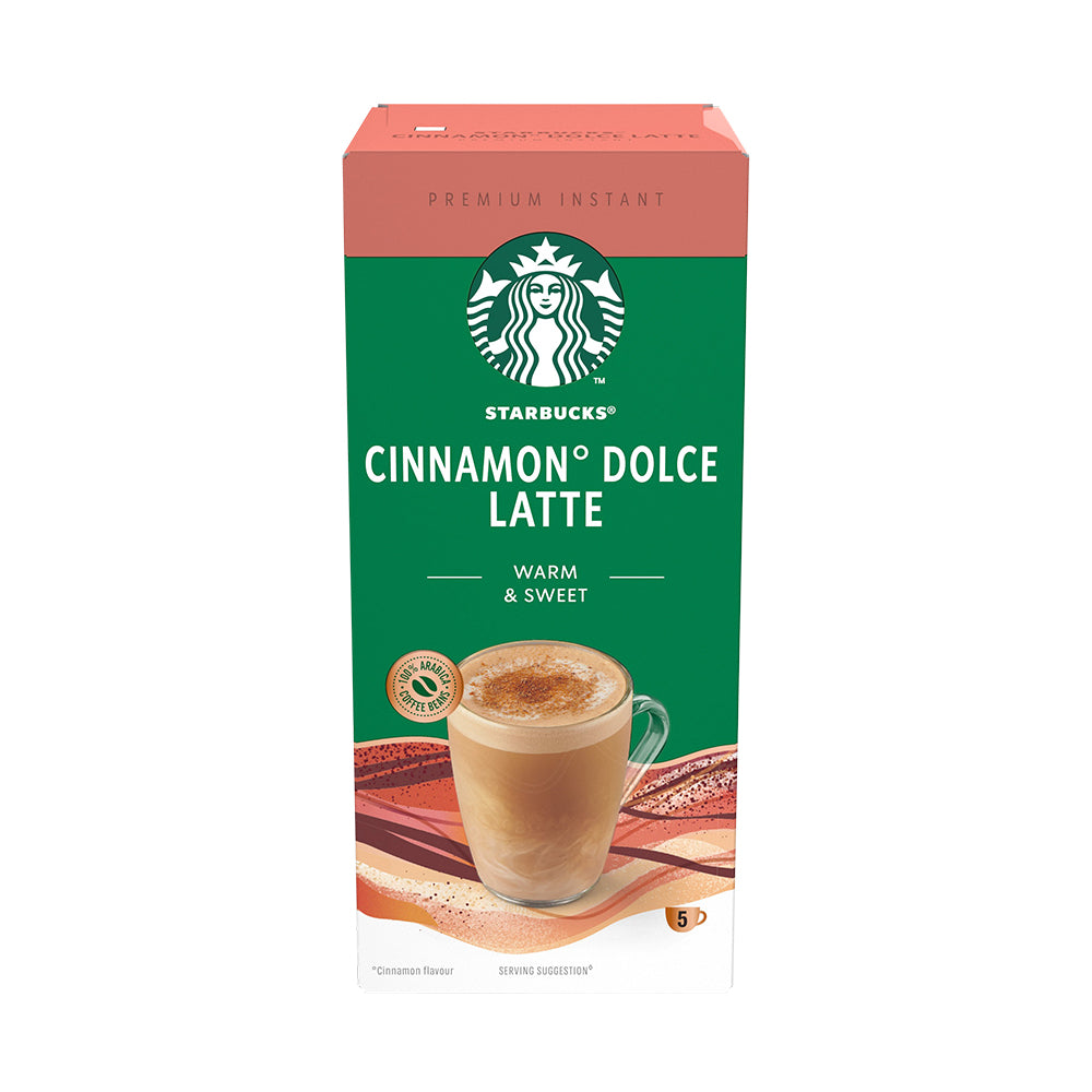 Starbucks Cinnamon Dolce Latte Premium Instant Coffee Sachets 6x5