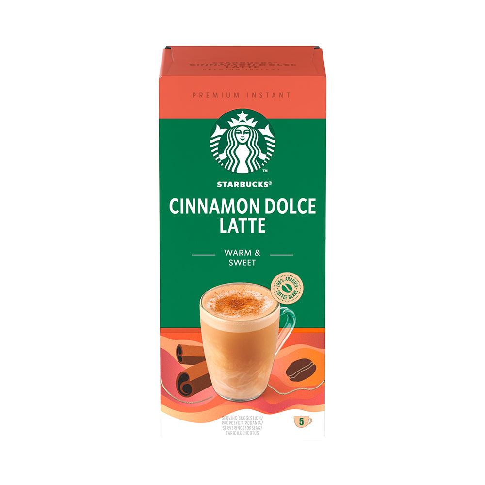 Starbucks Cinnamon Dolce Latte Premium Instant Coffee Sachets 1 x 5
