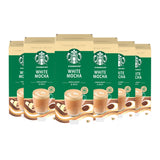 Starbucks White Mocha Premium Instant Coffee Sachets 6 x 5