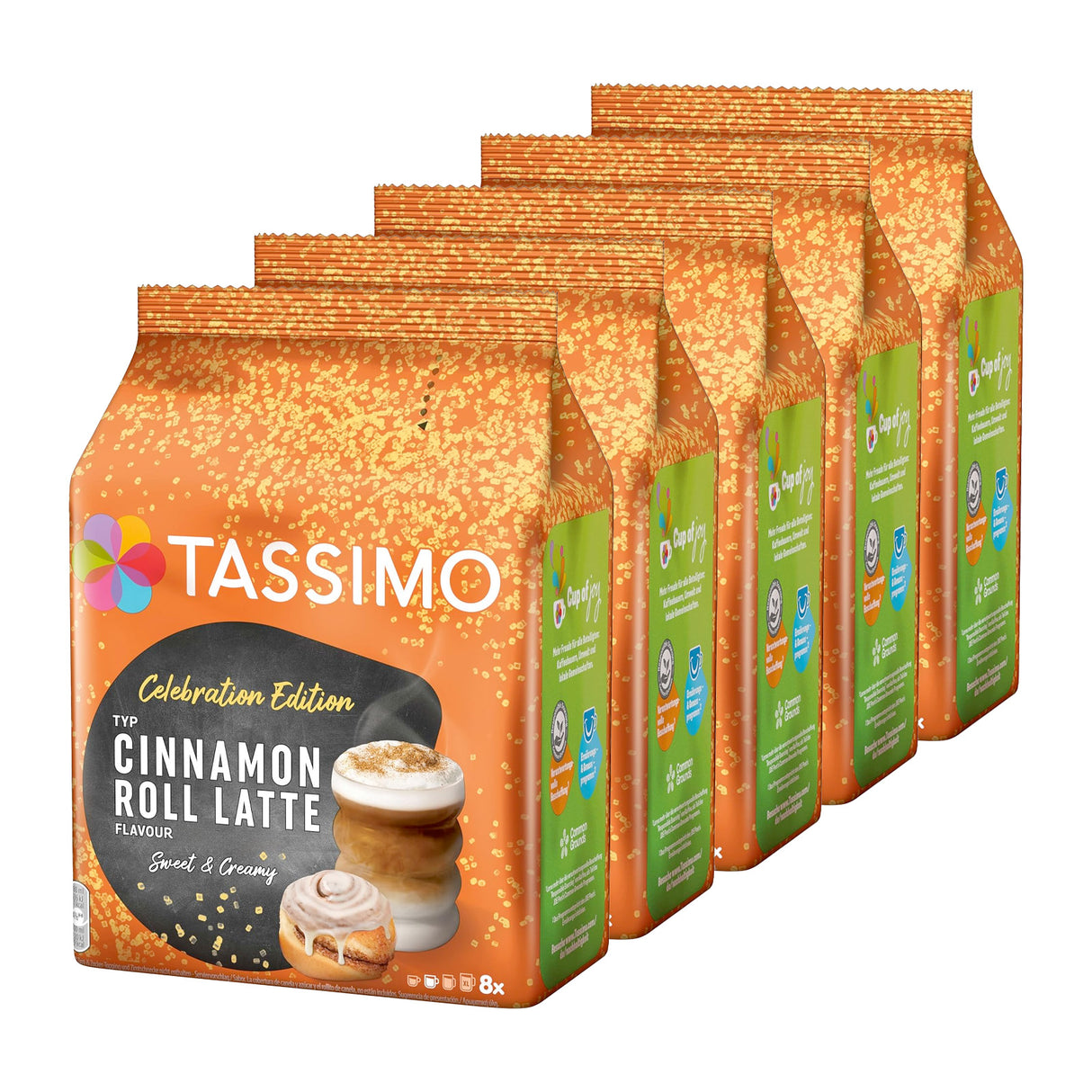 Tassimo Cinnamon Roll Latte case left