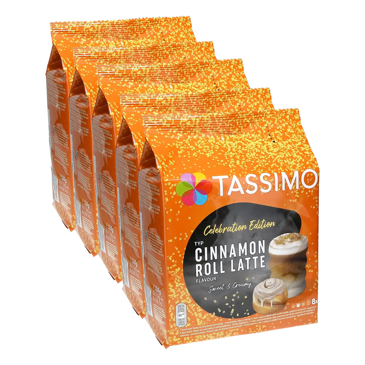 Tassimo Cinnamon Roll Latte case right