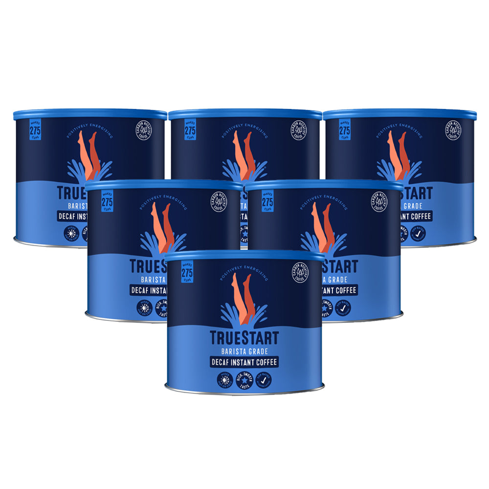 TrueStart Barista Grade Decaf Instant Coffee Tin 6x500g Coffee