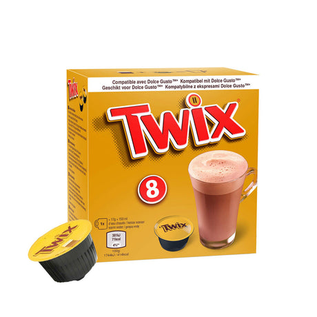 Dolce Gusto Compatible Twix Hot Chocolate Pods - Case