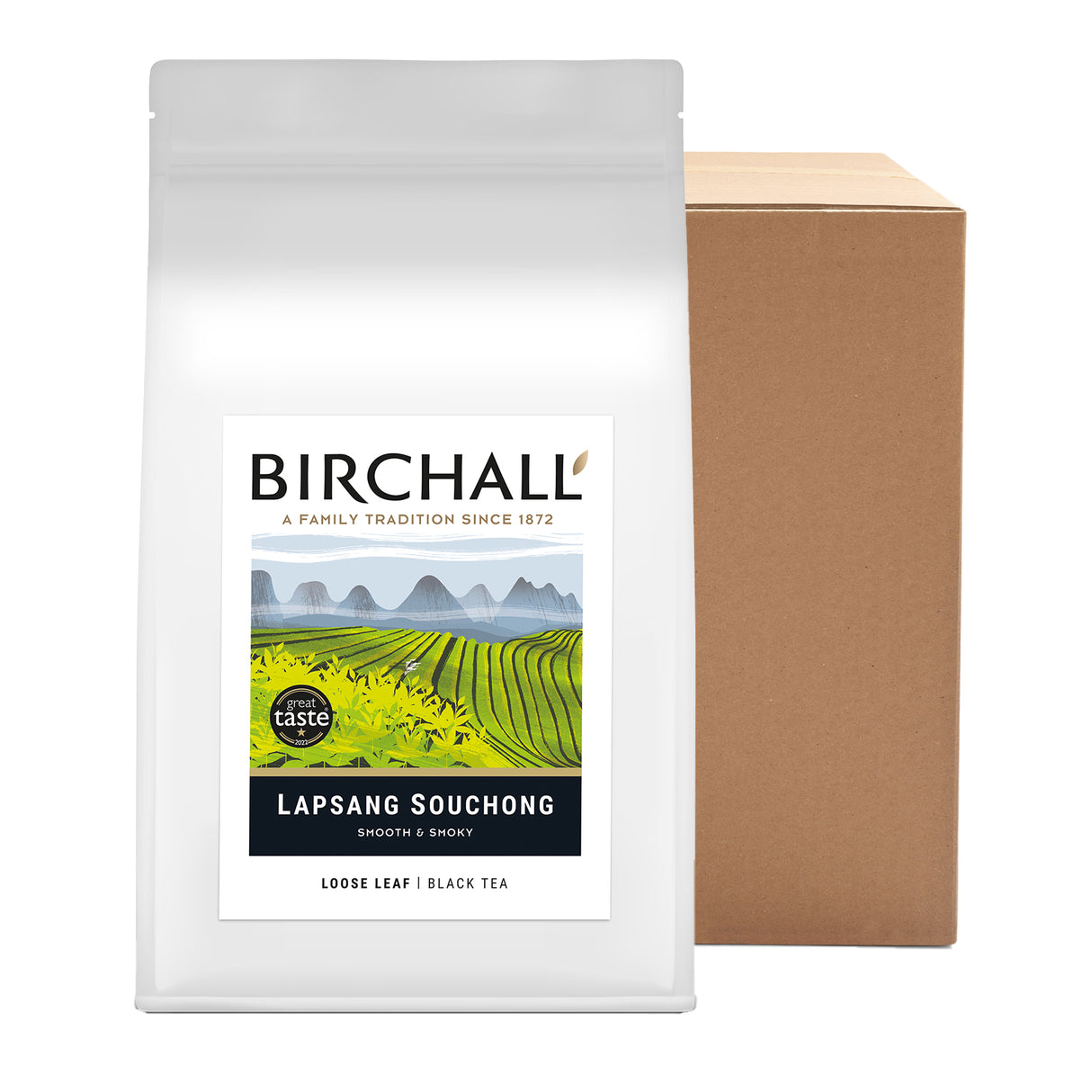 Birchall Lapsang Souchong Loose Leaf Tea 6x750G
