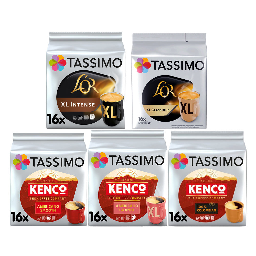 Tassimo Black Coffee Selection - Costa Ethiopia