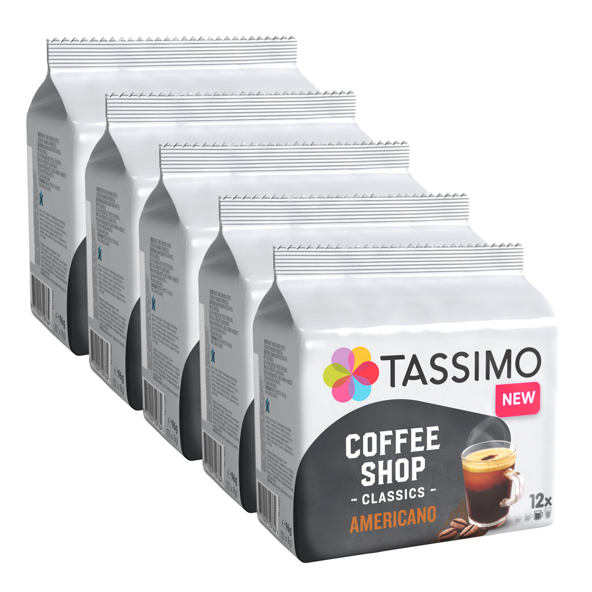 Tassimo Coffee Shop Classics Americano Coffee Pods 5pack
