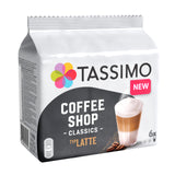 Tassimo coffee shop classics latte
