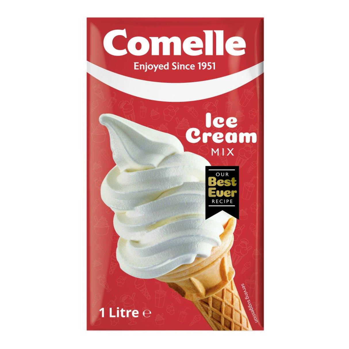 Comelle Vanilla Ice Cream Mix 1 Litre