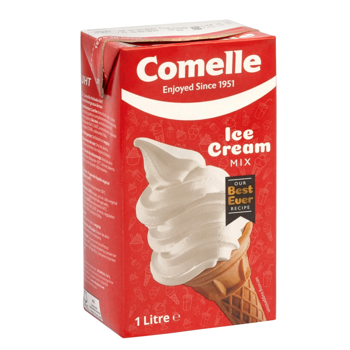 Comelle Vanilla Ice Cream Mix 1 Litre