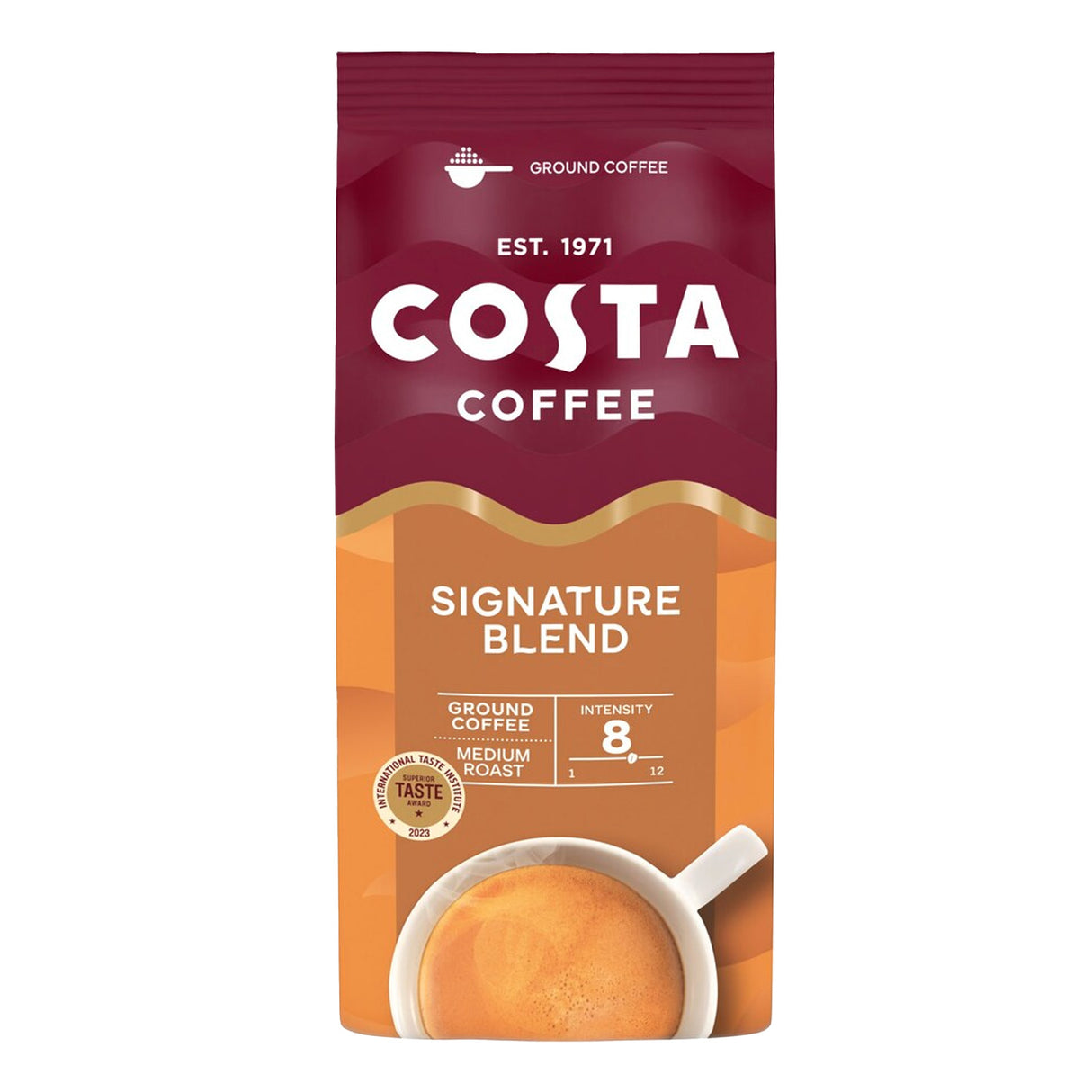 Costa Signature Blend Ground Coffee Case 5x200g