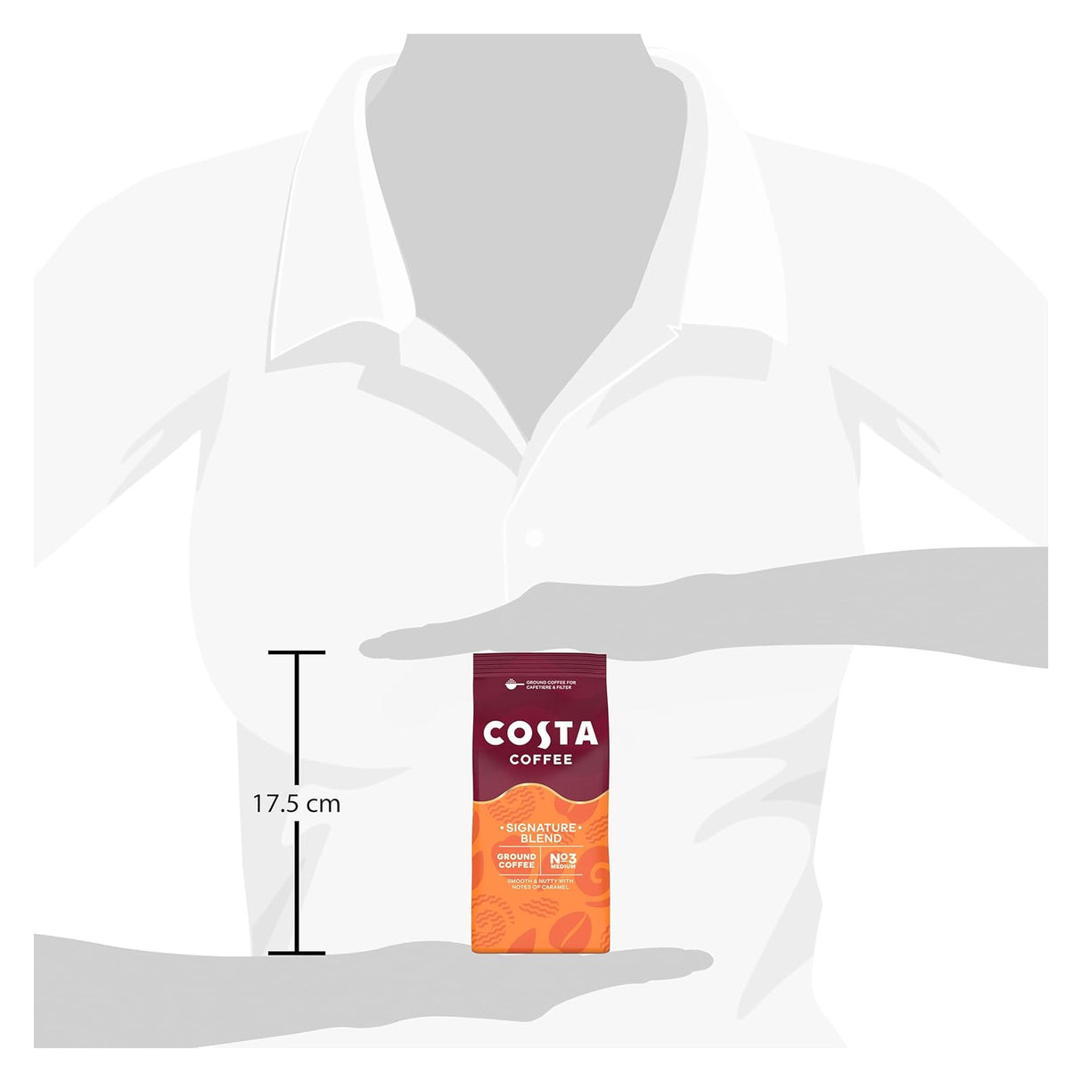 Costa Signature Blend Ground Coffee Case 5x200g