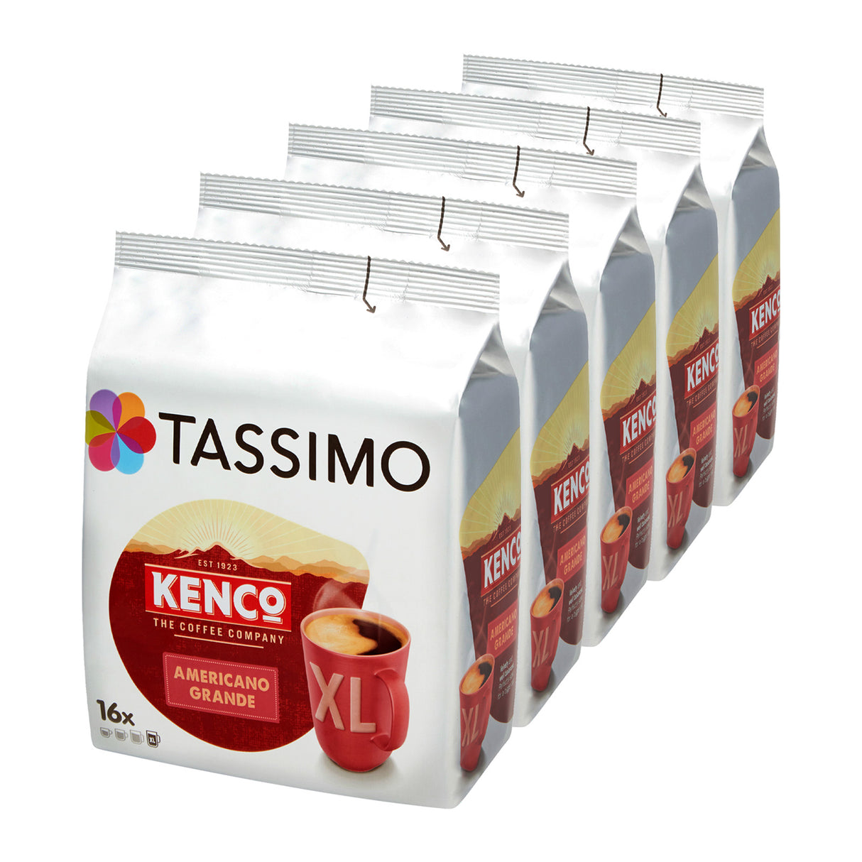 Tassimo Kenco Grande coffee pods 5 pack