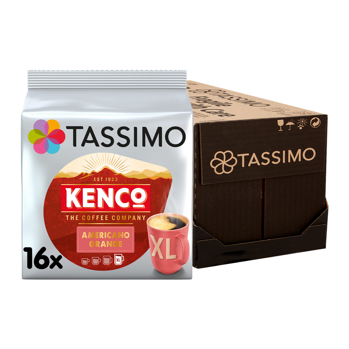 Tassimo Kenco Grande coffee pods case