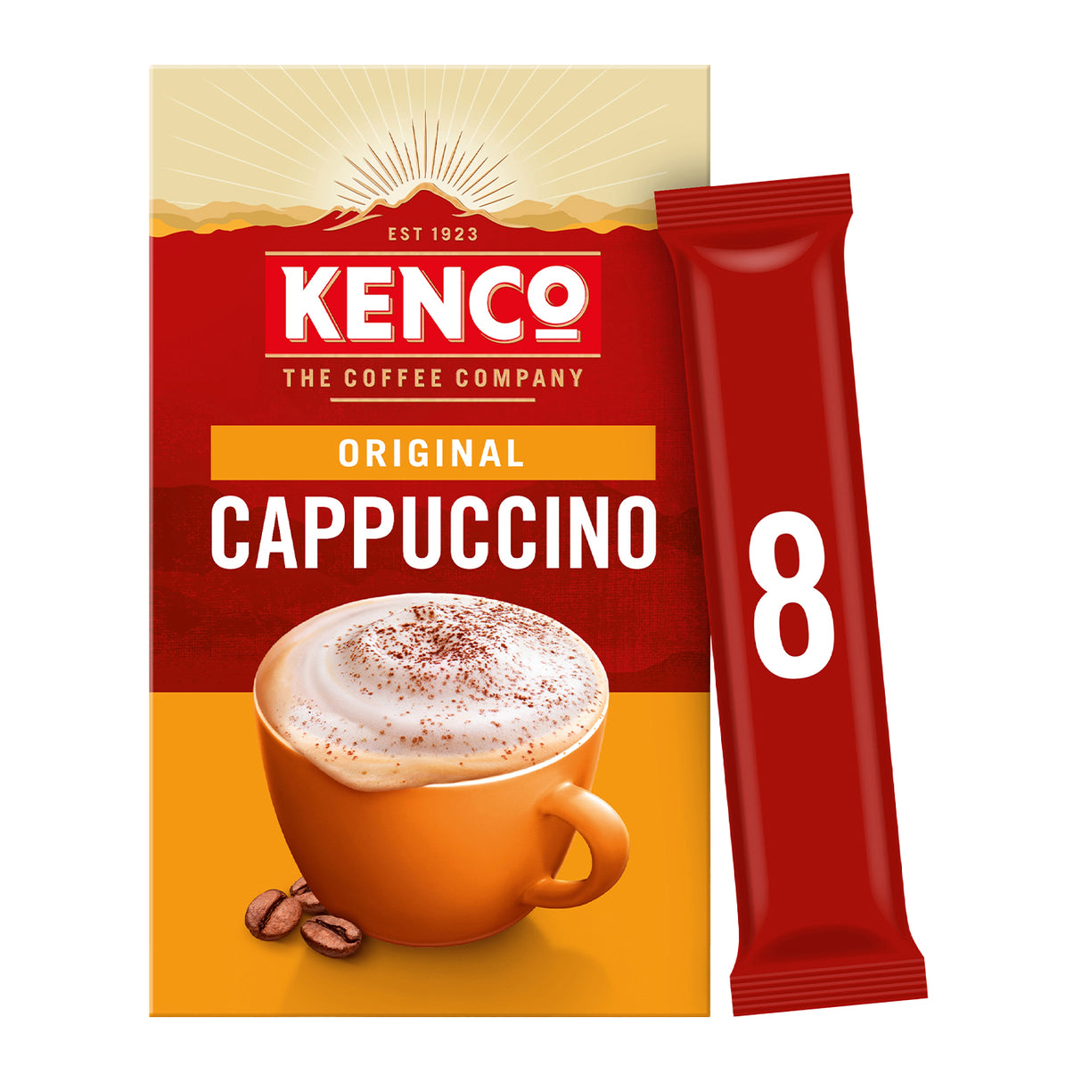 Kenco Cappuccino Instant Coffee Packet