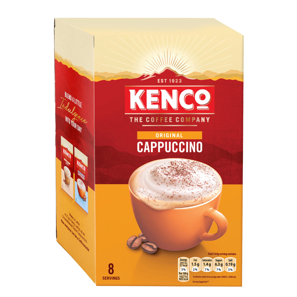 Kenco Cappuccino Instant Coffee Packet