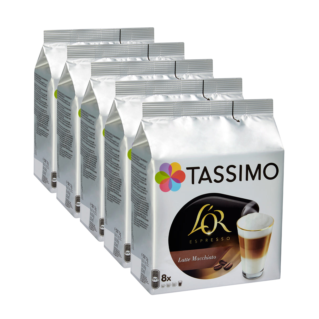 Tassimo L'OR Espresso Latte Macchiato 5 pack