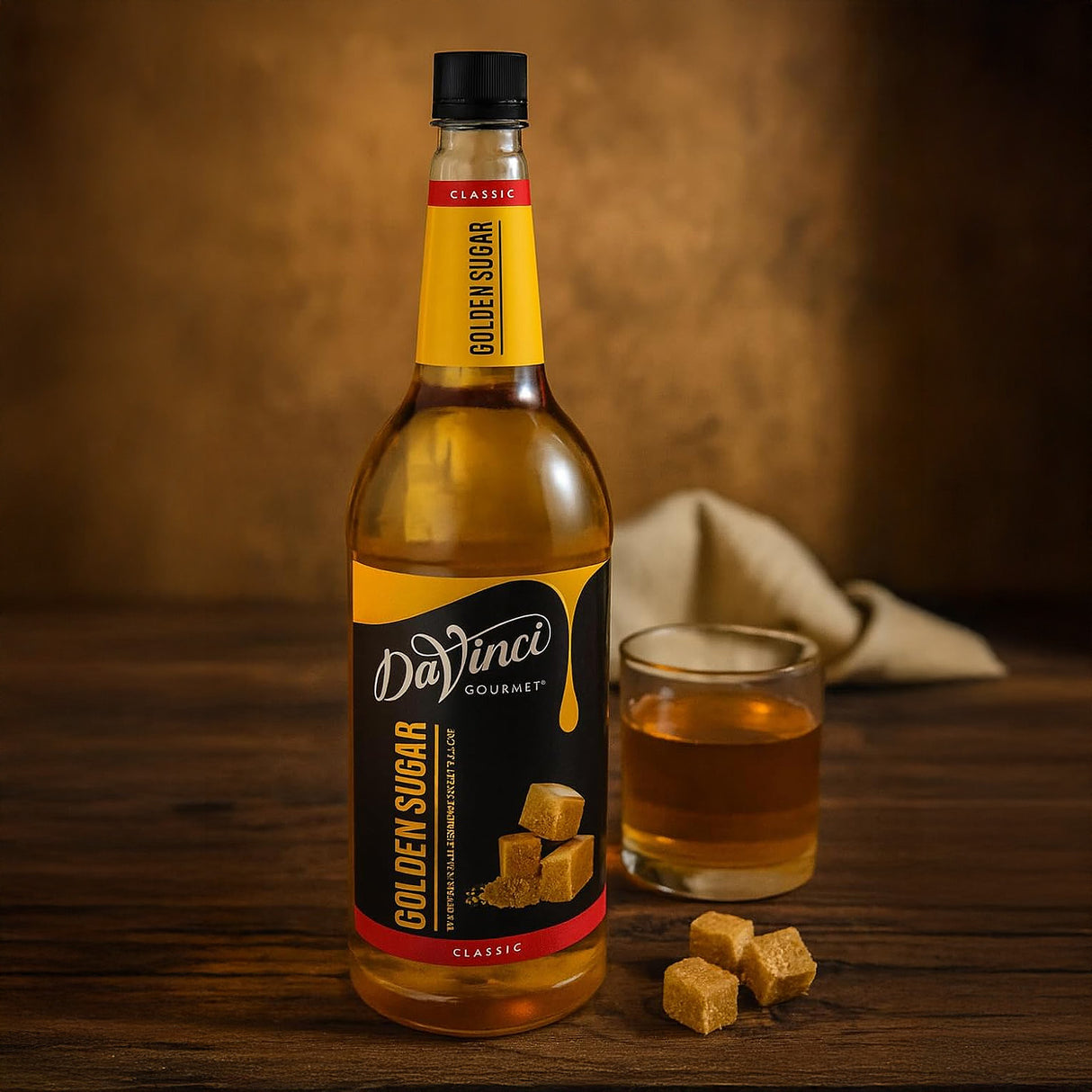 DaVinci Gourmet Golden Sugar Syrup 6x1L