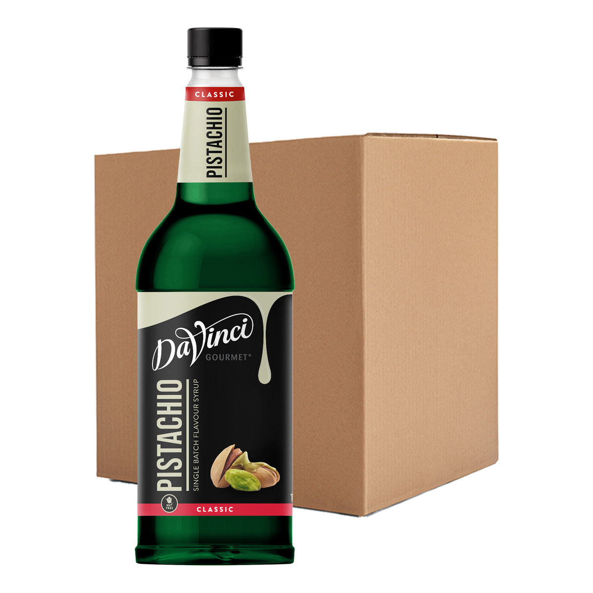 DaVinci Gourmet Pistachio Syrup 6x1L