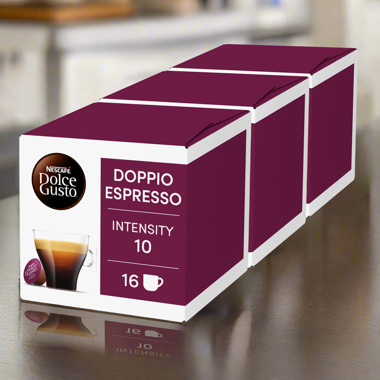 Nescafé Dolce Gusto Doppio Espresso 3x16 Case