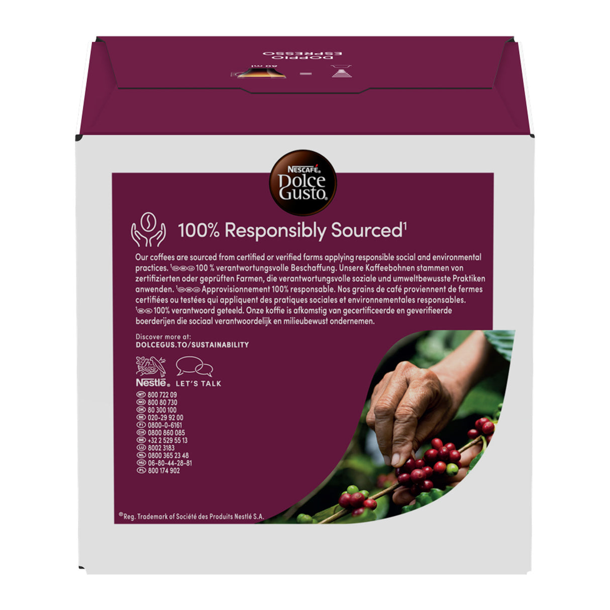 Nescafé Dolce Gusto Doppio Espresso 3x16 Case