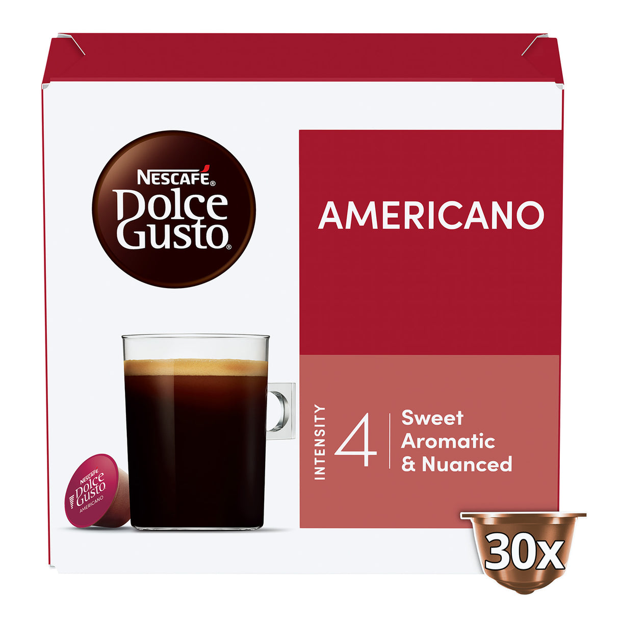 Dolce Gusto Americano Magnum Pack x30
