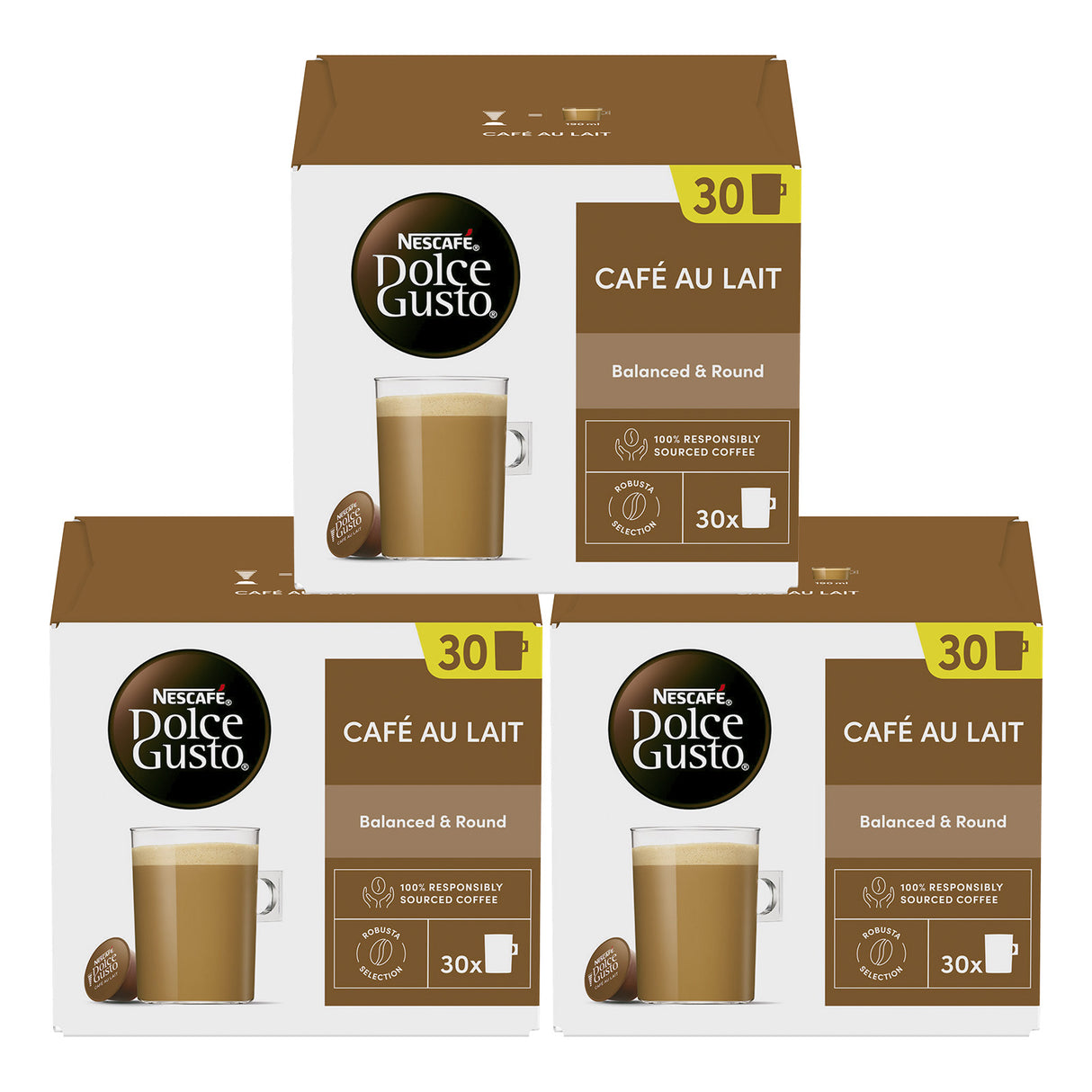 Dolce Gusto Cafe au Lait Magnum Pack Case