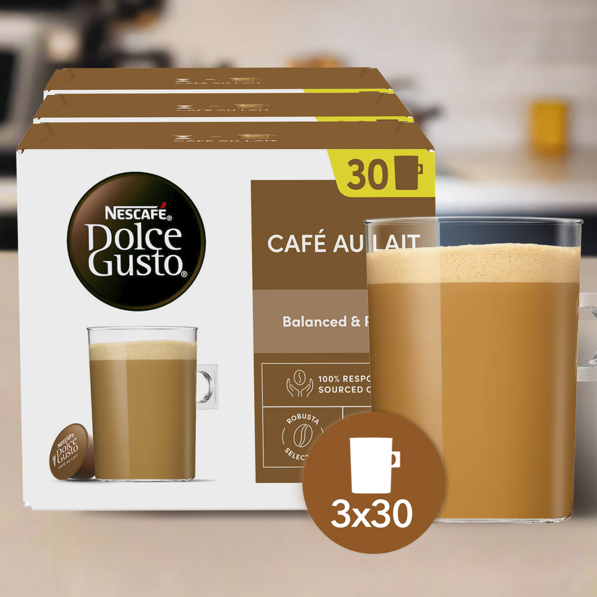 Dolce Gusto Cafe au Lait Magnum Case