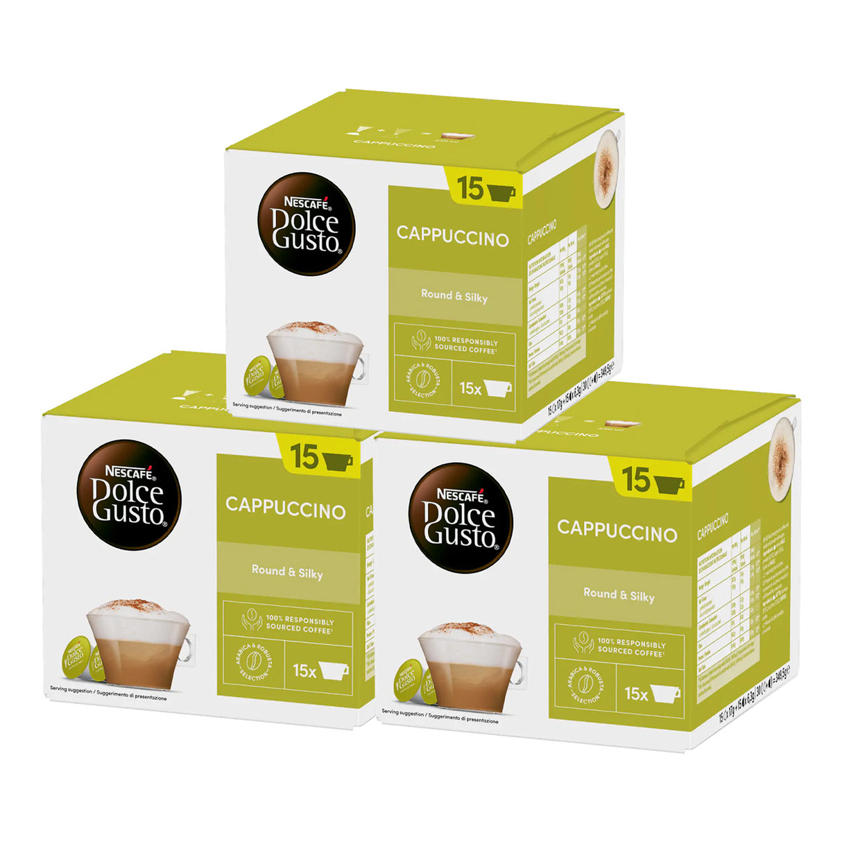Dolce Gusto Cappuccino Magnum Pack 3x15