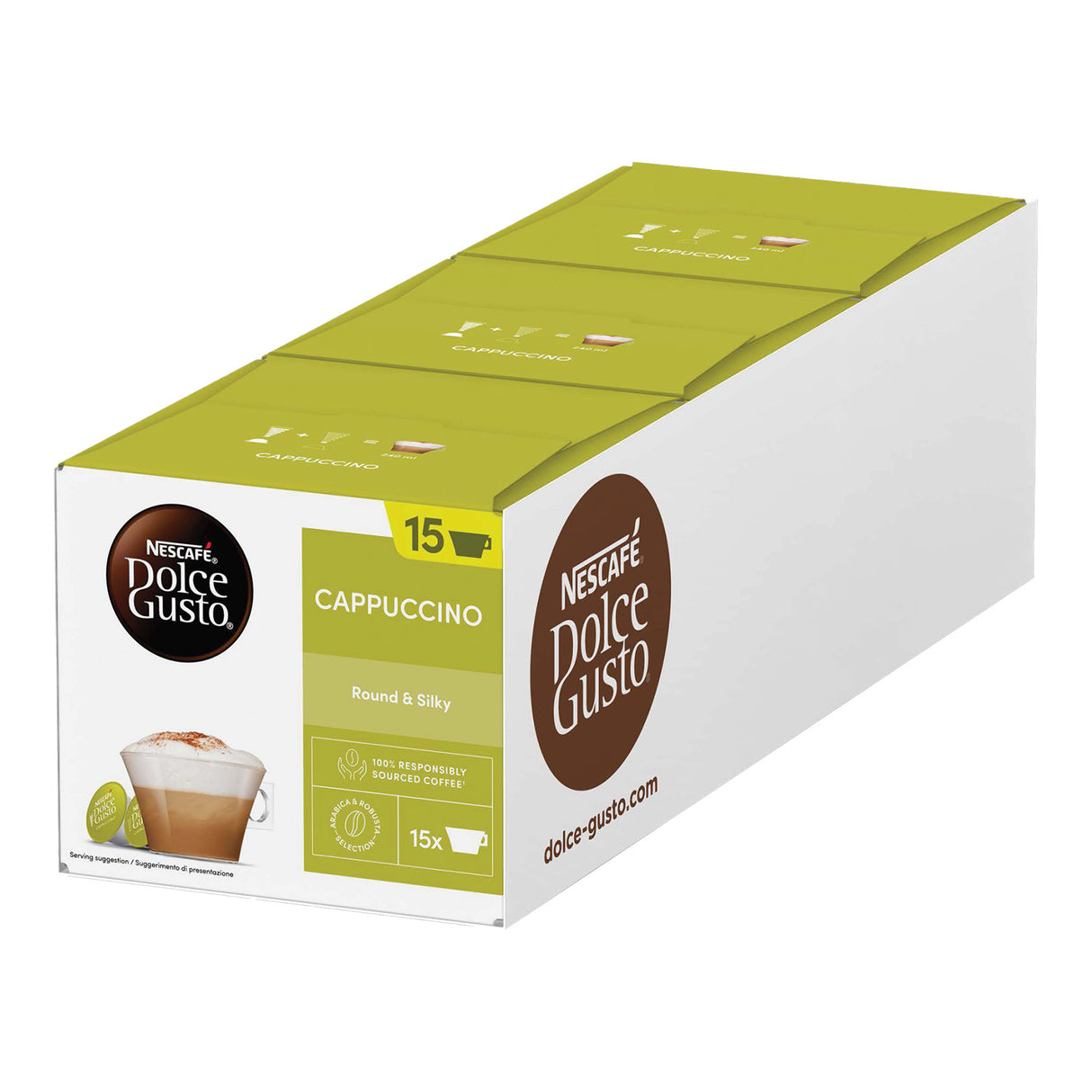 Dolce Gusto Cappuccino Magnum Pack Case
