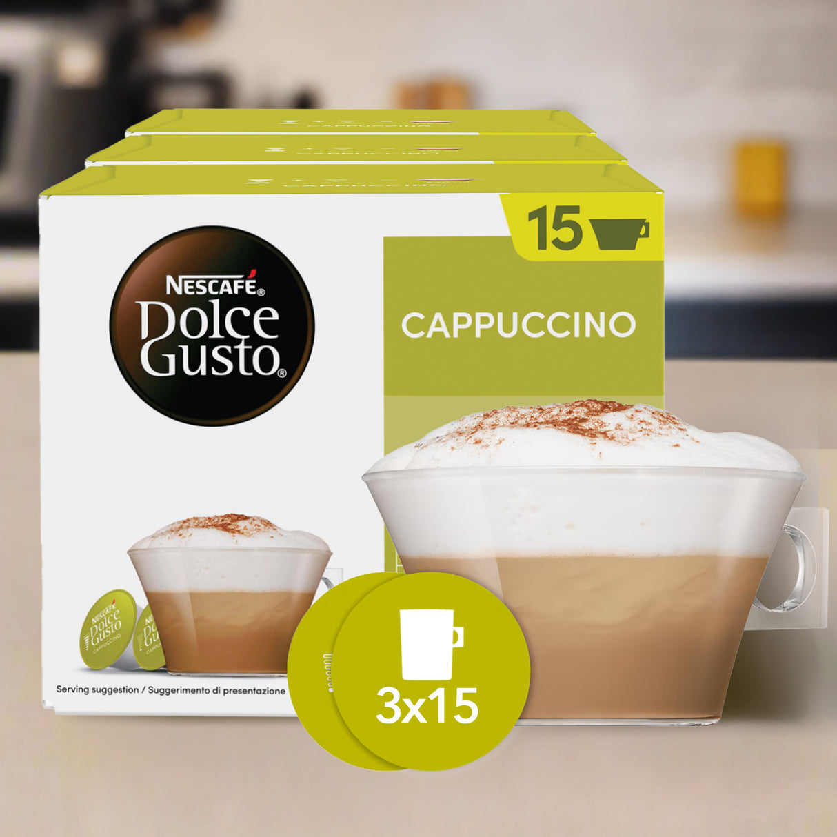 Dolce Gusto Cappuccino Magnum 3 Packs